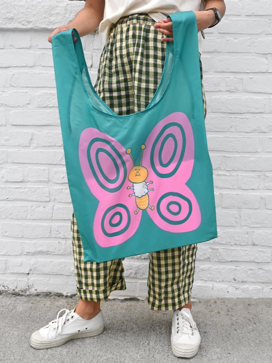 "Mighty Morphing" Reusable Bag. Design by HO HOS HOLE IN THE WALL